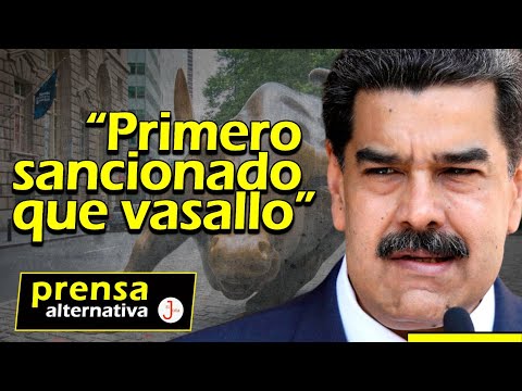 Maduro no está dispuesto a negociar con EEUU!