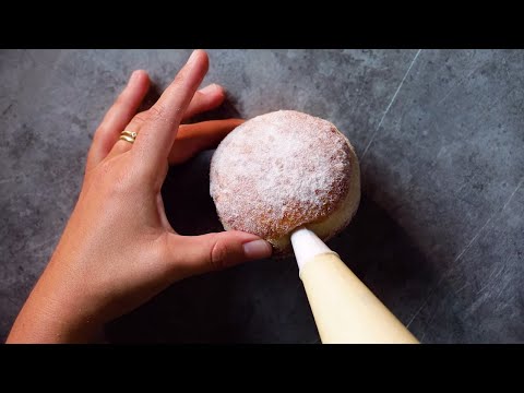 How to Make Homemade Custard Donuts | Tastemade