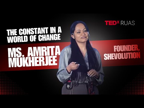 The Constant in a World of Change: Why EI Will Outlast AI | Ms Amrita Mukherjee | TEDxRUAS