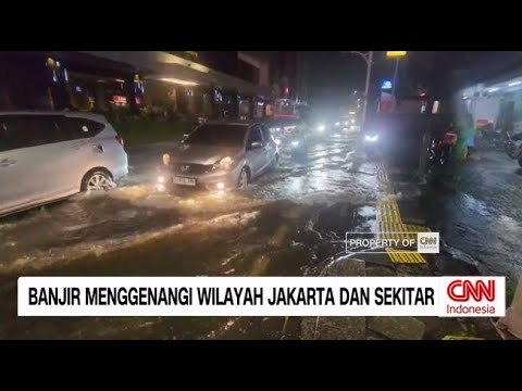 Banjir Genangi Jakarta, Sejumlah Kendaraan Mogok