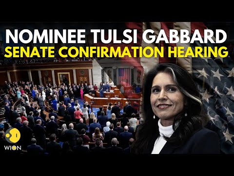 U.S. Senate LIVE: Trump's National Intelligence Director Nominee Tulsi Gabbard Senate Hearing | WION