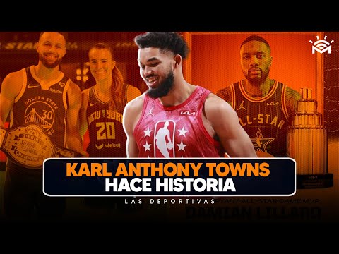 Karl Town hace historia en la NBA - Lillard es el MVP del Juego de Estrella