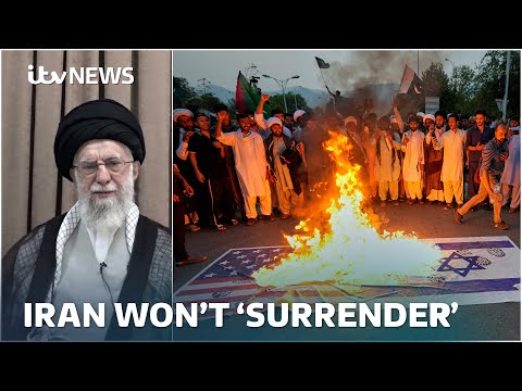 Amid growing tensions in the Middle East, Trump says 'Iran's got a lot of trouble' | ITV News
