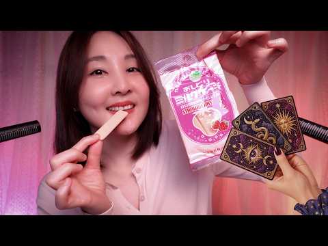 타로카드로 만남 4개월 전에 미리 예견한 현재 남친썰 ｜수다 + 오시도리 <strong>밀크</strong> 케이크 이팅 ASMR