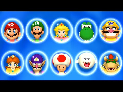 【マリオパーティ5】プレイ可能な全キャラクター（完全ロスター公開！）