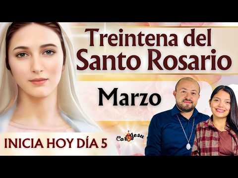 🔴🕊️🔴🕊️TREINTENA a la VIRGEN MARÍA Día 5 | INICIA HOY LA DEVOCIÓN | Rosario y Testimonios de Fe 🌹🌹