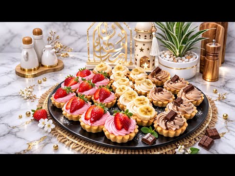 تارتلات اكثر من ثلاثين حبة بكريمة وحدة  تخرج ثلاث  كريمات اقتصادية مع سعر البيع للمشاريع 