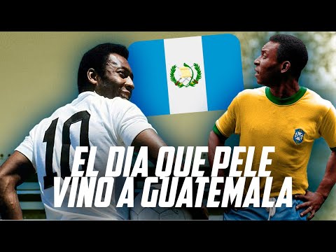 El dia que Pele jugo en GUATEMALA | En Memoria de Edson Arantes do Nascimento | Fútbol Quetzal