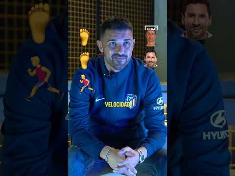 Así sería el jugador ideal según David Villa  #shorts #futbol