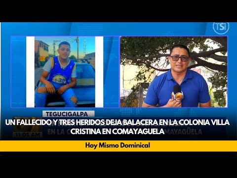 Un fallecido y tres heridos deja balacera en la colonia Villa Cristina en Comayaguela