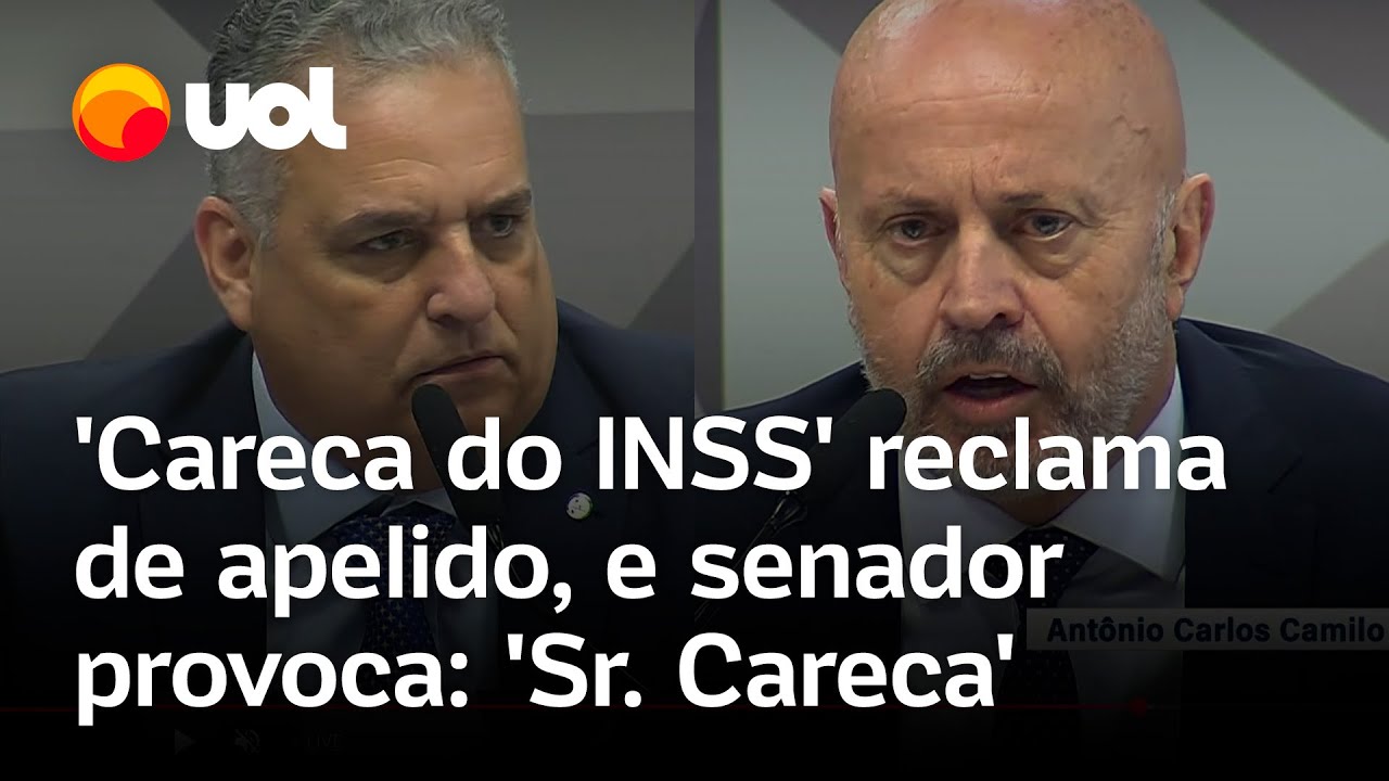 CPMI: Depoente reclama do apelido ‘Careca do INSS’, e relator provoca: ‘Senhor Careca’; veja vídeo.