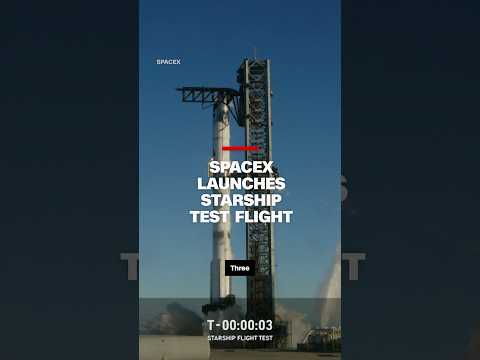 SpaceX launches Starship test flight