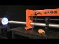 Linear bore and outside diameter welder model L34 used with turntable