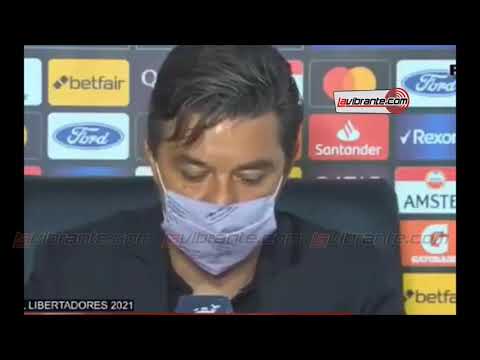 Marcelo Gallardo: “Se jugó con gases lacrimógenos y escuchando detonaciones afuera, no fue normal”