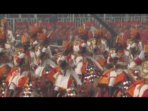 Thousands of people celebrate Republic Day in India