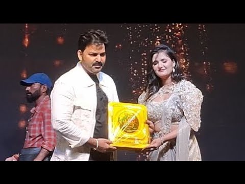 पवन सिंह जी का Event लखनऊ मे हरियाणी हीरोइन का भक्ति वेलकम किया गया #pawansingh #lucknow 