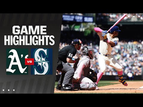 As vs. Mariners Game Highlights (5/12/24) | MLB Highlights