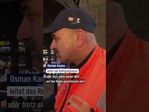 Reinigungskräfte in Hamburg: Hauptbahnhof #ndr #doku #hamburg #hauptbahnhof