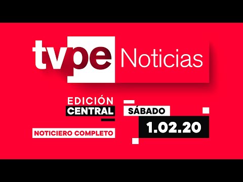 ¡Al aire! La edición central de TVPerú Noticias con Jennifer Cerecida