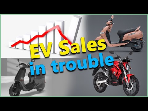 Why are Electric Two Wheelers sales declining in India?