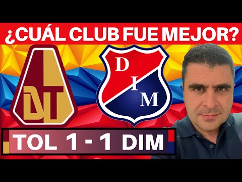 Tolima 1-1 Medellín | Liga Dimayor 2022-II | Resumen de Goles y Táctica por Juan Felipe Cadavid