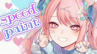 【プロセカ・イラストメイキング-】暁山瑞希【speed painting】