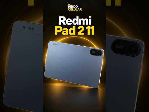 9.000 mAh num tablet de 7,36 mm: Redmi Pad 2 11 pol. #Shorts