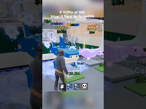 Primera vez en Steal the Brainrot de Fortnite #stealthebrainrot #fortnite #copia #roblox