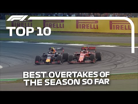 Top 10 F1 Overtakes of 2019... So Far!