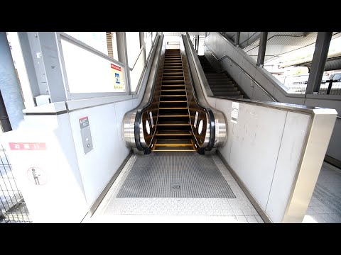 【東芝製】安東駅　昇りエスカレーター