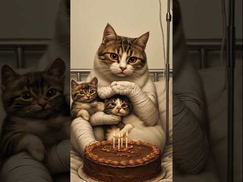 #animalintelligence #cat #cake #o#aiandcats #happybirthday #america #funnycats #kitten #sad #shorts