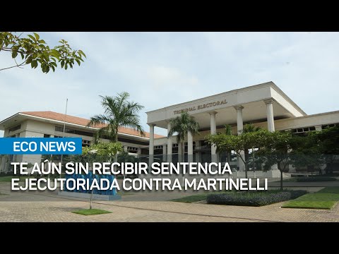 Tribunal Electoral aún sin recibir sentencia ejecutoriada contra Martinelli | #EcoNews