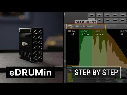 Connecting E-Drums with your eDRUMin - a step by step guide | drum-tec #edrumin #edrums #vstdrums