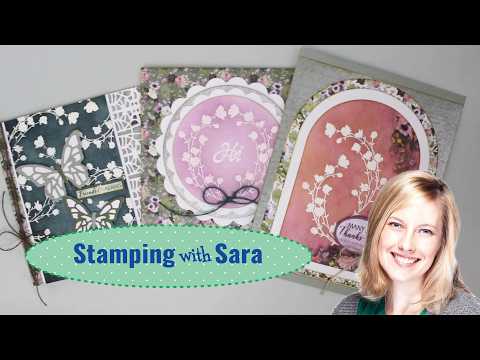 Stamping with Sara #6: Wreath Stamps by Studio Light | PaperWishes.com