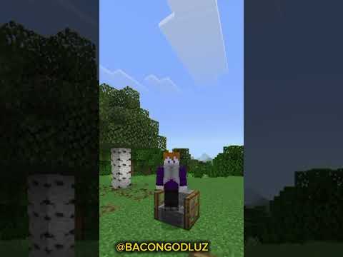 ELE QUEIMA😏 #minecraft #meme