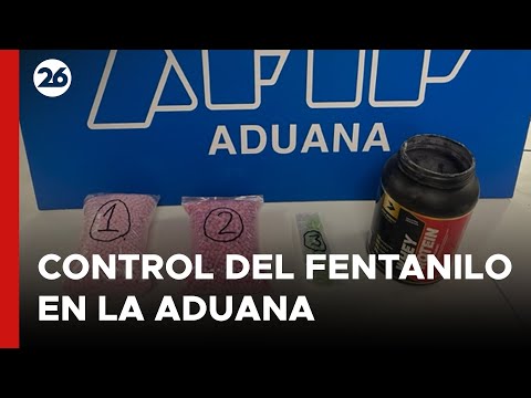 La Aduana endureció los controles a la importación y exportación del fentanilo