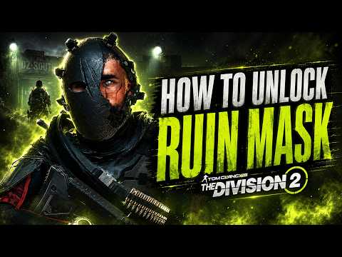 How to UNLOCK the SECRET RUIN HUNTER MASK in the Division 2! (TIPS AND TRICKS)