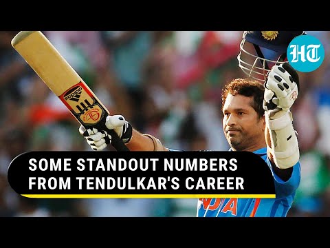 The Glorious Career Of Sachin Tendulkar