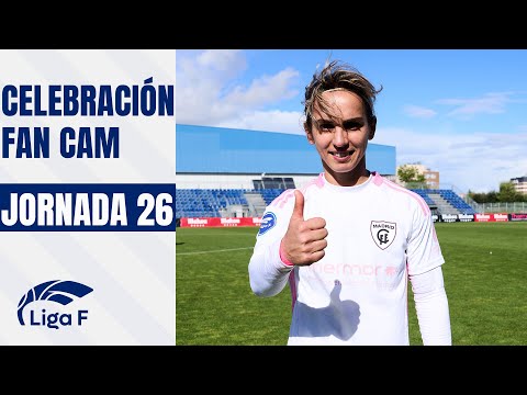 Natasa Andonova: Celebración del gol en la FAN CAM