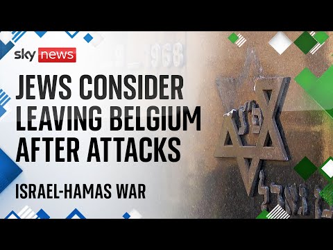 Jewish people in Belgium 'consider leaving country' amid spike in antisemitism | Israel-Hamas war