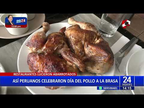 ¡Se registraron largas colas!: Restaurantes lucieron llenos en el Día del Pollo a la Brasa