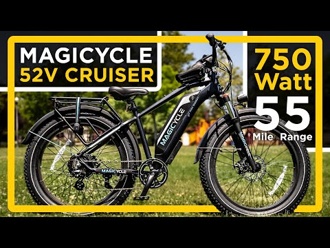 Magicycle 52v review: ,589 VERSATILE FAT TIRE electric bike