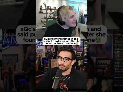 xQc's girlfriend wants a shock collar 😭💀 #xqc #fyp #foryou #foryoupage #streamer #clips #viral