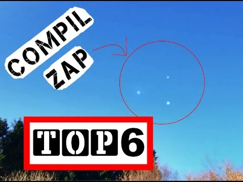 CompilZap | TOP 6 Most Real UFO Sightings Caught On Camera !