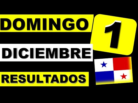 Loteria Domingo 1 de Diciembre 2024 Loteria Nacional de Panama Resultados Sorteo Dominical de Hoy