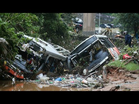 Au Brésil, les inondations de Petropolis font une centaine de morts • FRANCE 24