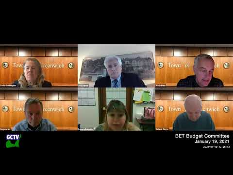 BET Budget Committee, January 19, 2021