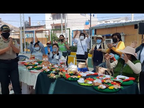 Arequipa: Adultas mayores hacen manualidades navideñas para generar ingresos