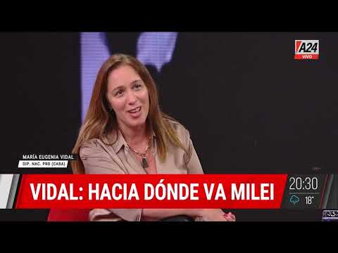 María Eugenia Vidal: Nuestro desafío es mostrar que el PRO es mejor que Milei