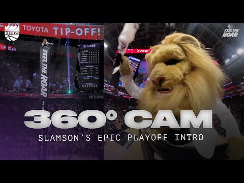 360° CAM: Slamson's EPIC Playoff Intro video clip